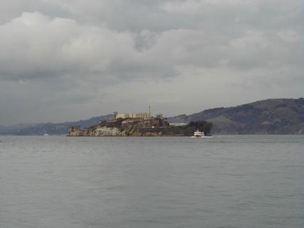 Alcatraz Island from ferry<br>Location: <a href="https://www.google.com/maps/search/?api=1&query=37.81257,-122.41297" target="_new">Alcatraz Ferry</a>